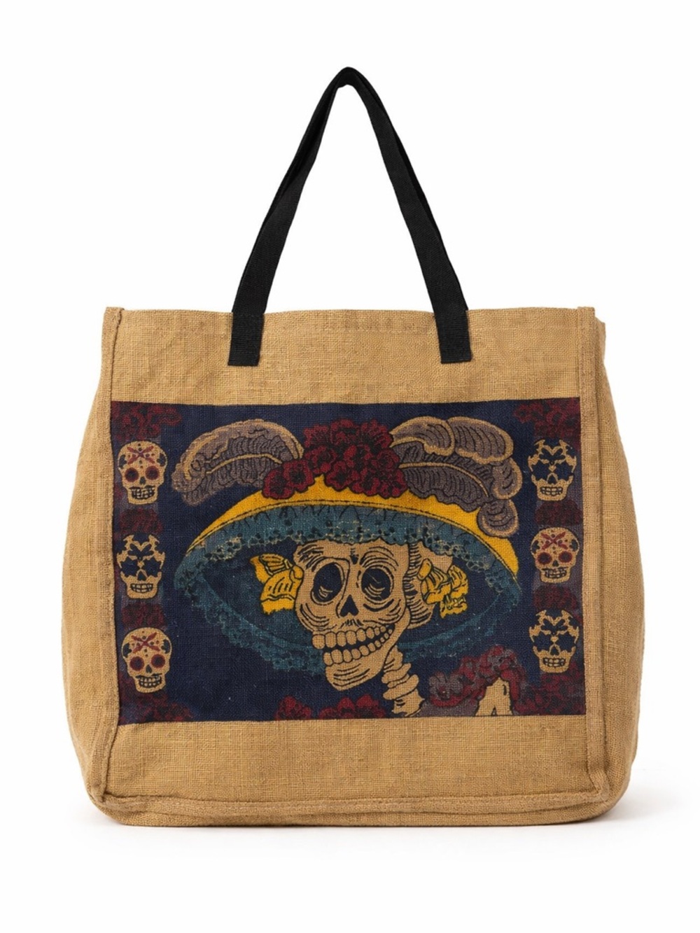 Day of the Dead Skull Tote Bag